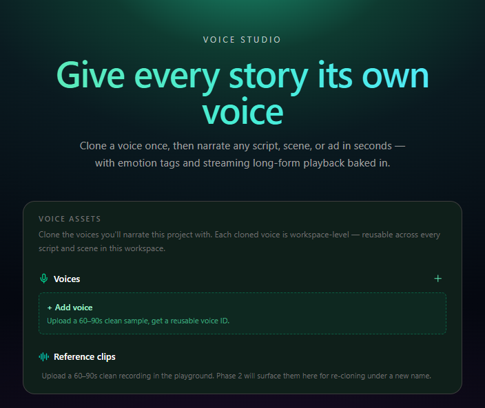 Voice Studio